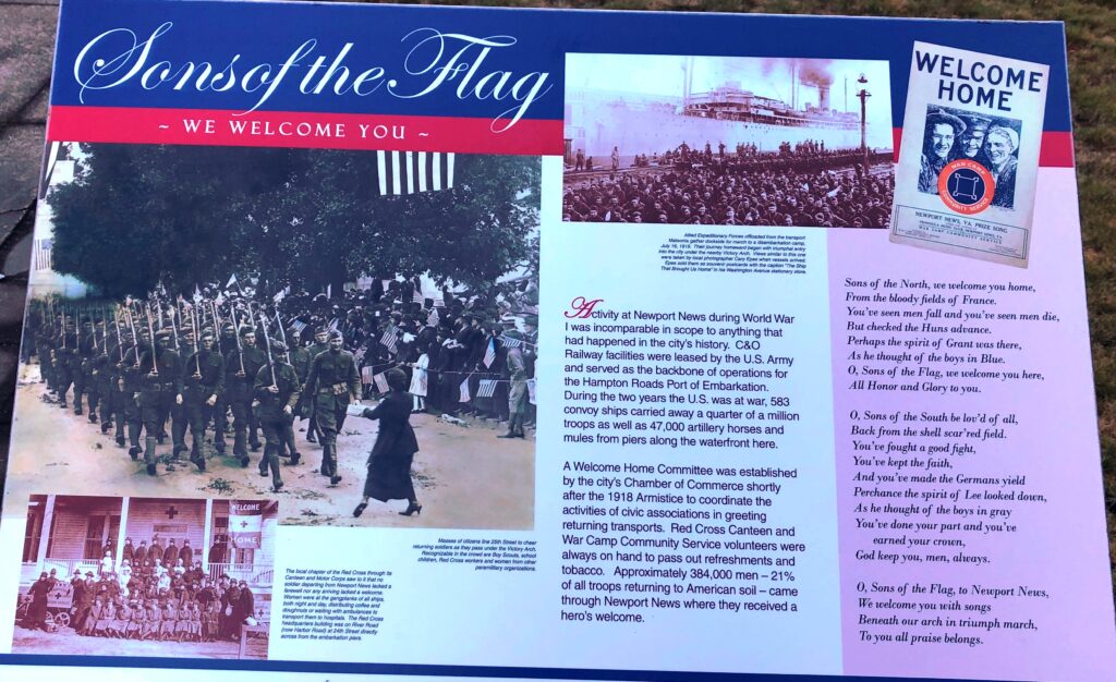 SONS OF THE FLAG WAR MEMORIAL PANEL