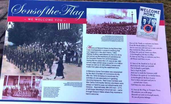 SONS OF THE FLAG WAR MEMORIAL PANEL