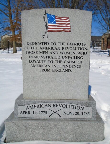 DANVILLE AMERICAN REVOLUTION WAR MEMORIAL