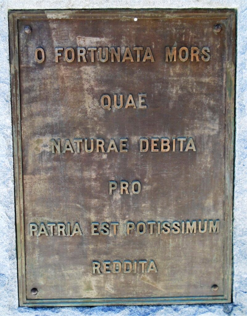 MONTOUR COUNTY SOLDIERS AND SAILORS MEMORIAL PLAQUE B