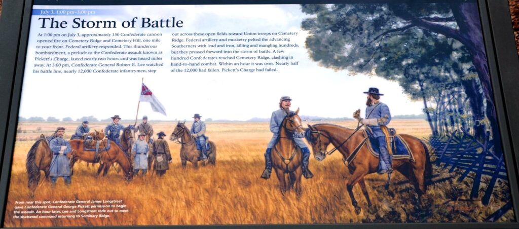 THE STORM OF BATTLE WAR MEMORIAL PANEL