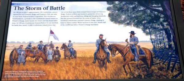 THE STORM OF BATTLE WAR MEMORIAL PANEL