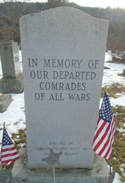 AMERICAN LEGION POST 86 WAR VETERANS MEMORIAL