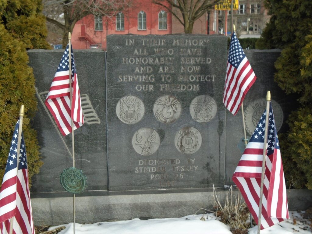 STRIDER TESKEY POST 86 VETERANS  MEMORIAL