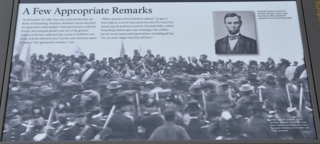 A FEW APPROPRIATE REMARKS MEMORIAL PANEL