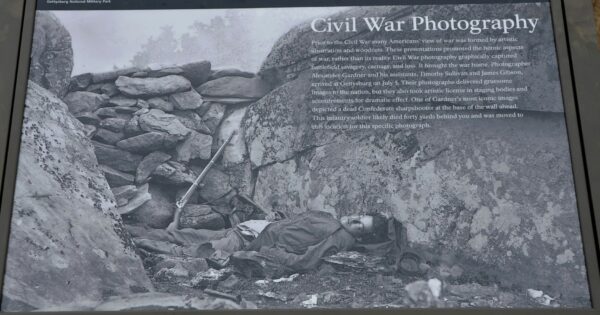 CIVIL WAR PHOTOGRAPHY MEMORIAL PANEL