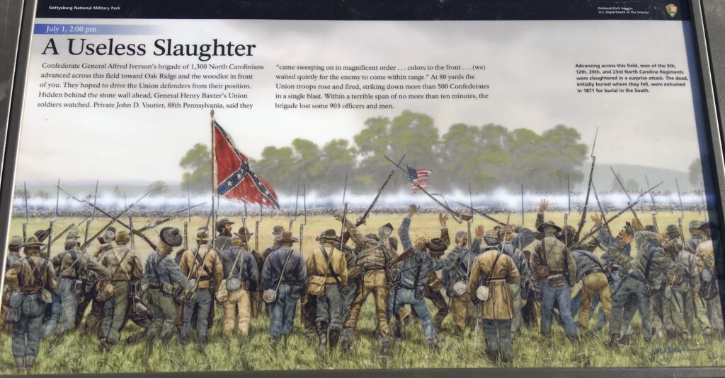 A USELESS SLAUGHTER WAR MEMORIAL PANEL