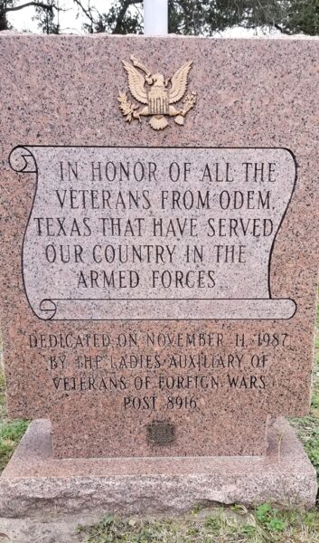ODEM ARMED FORCES MEMORIAL