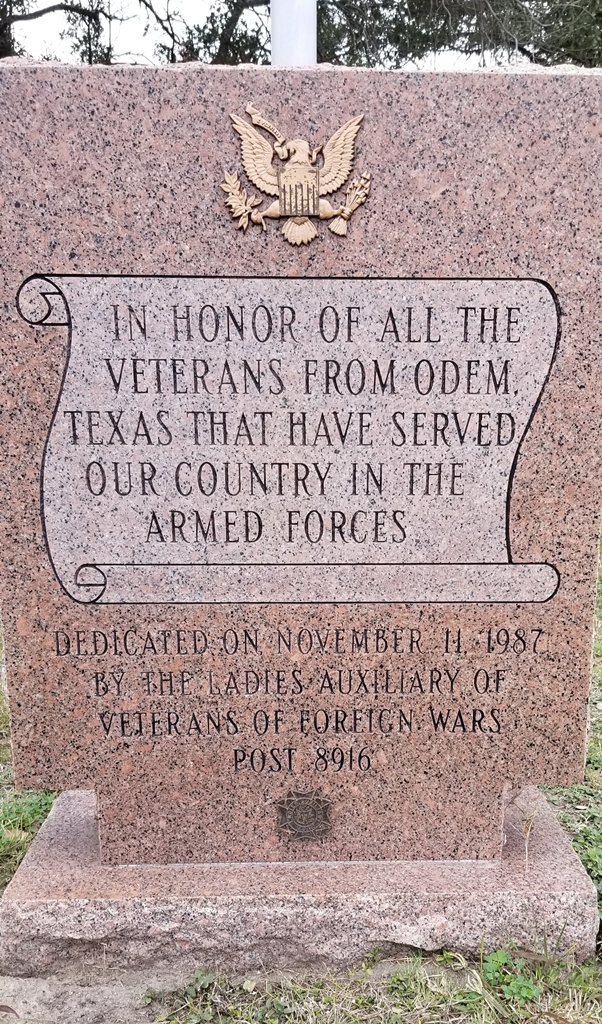 ODEM ARMED FORCES MEMORIAL