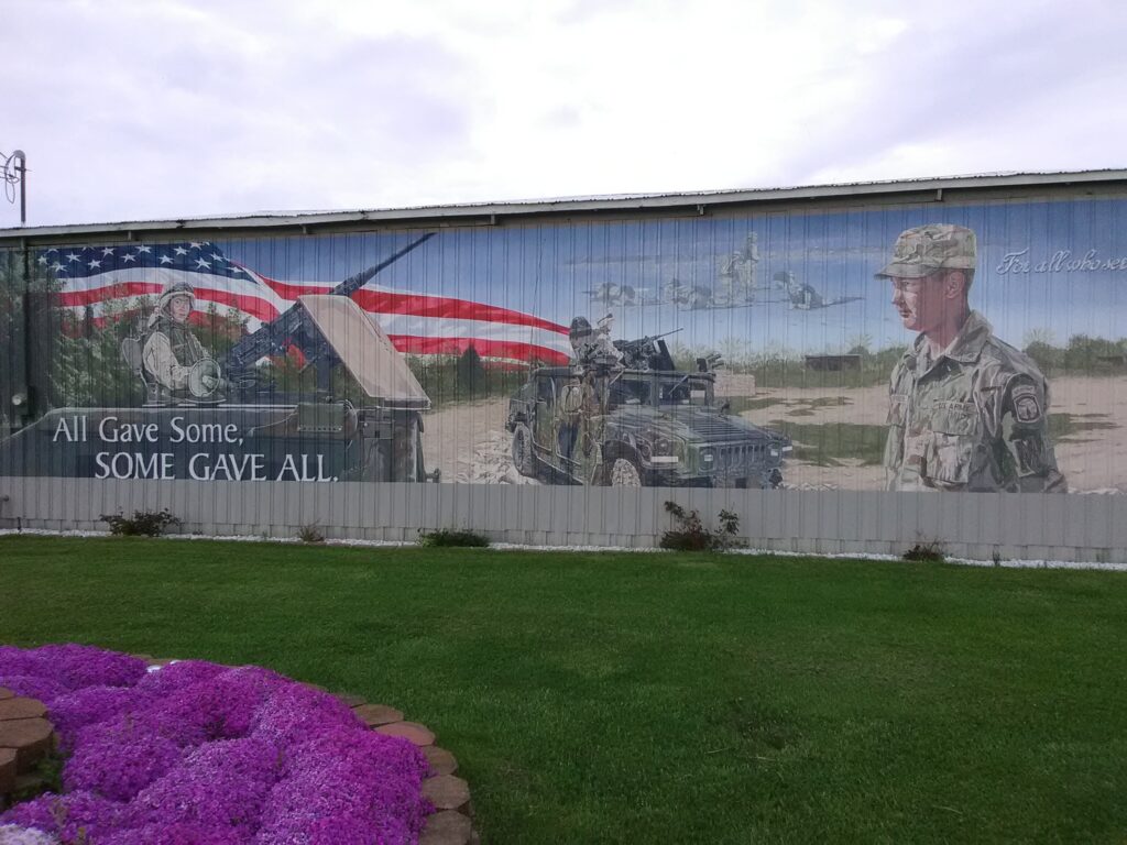 JOSHUA A RAMSEY WAR MEMORIAL MURAL