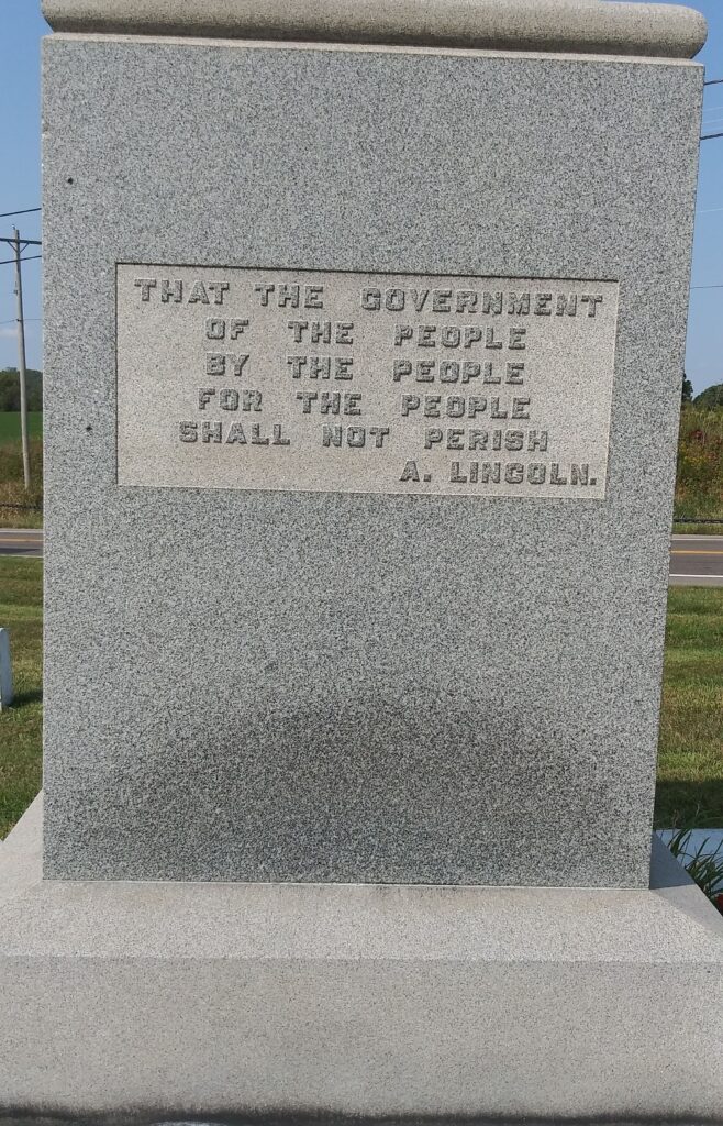 WILMONT CIVIL WAR MEMORIAL SIDE B