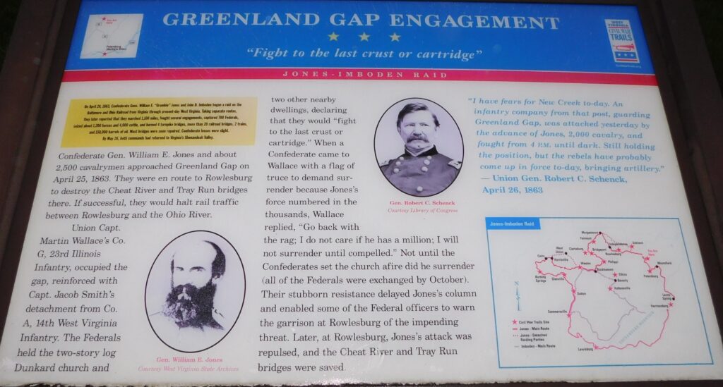 GREENLAND GAP ENGAGEMENT WAR MEMORIAL PANEL