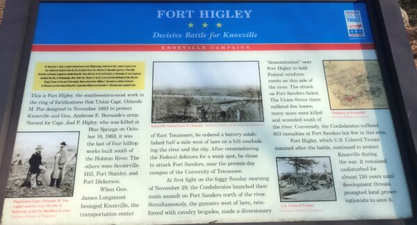 FORT HIGLEY WAR MEMORIAL PANEL