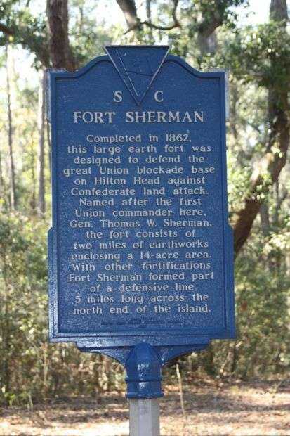 FORT SHERMAN WAR MEMORIAL MARKER