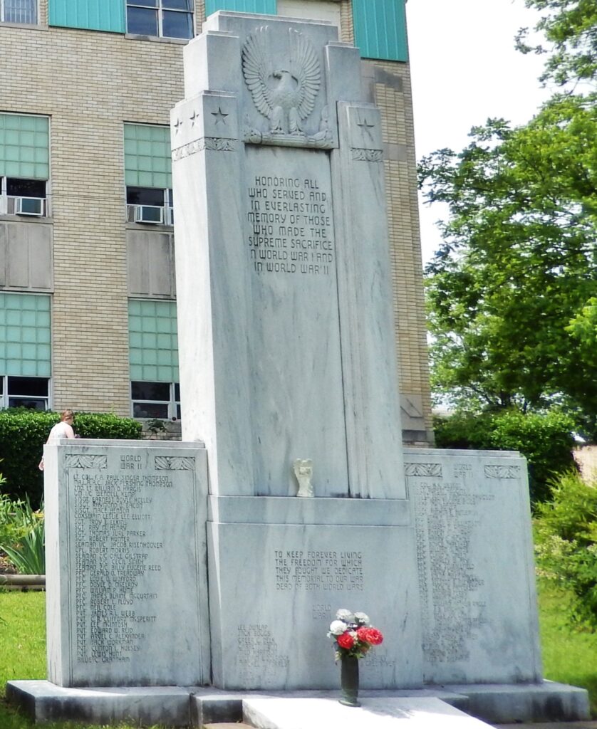 HASKELL COUNTY WORLD WARS SUPREME SACRIFICE MEMORIAL
