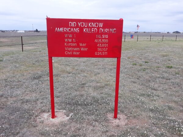 DID YOU KNOW-AMERICANS KILLED DURING MEMORIAL MARKER
