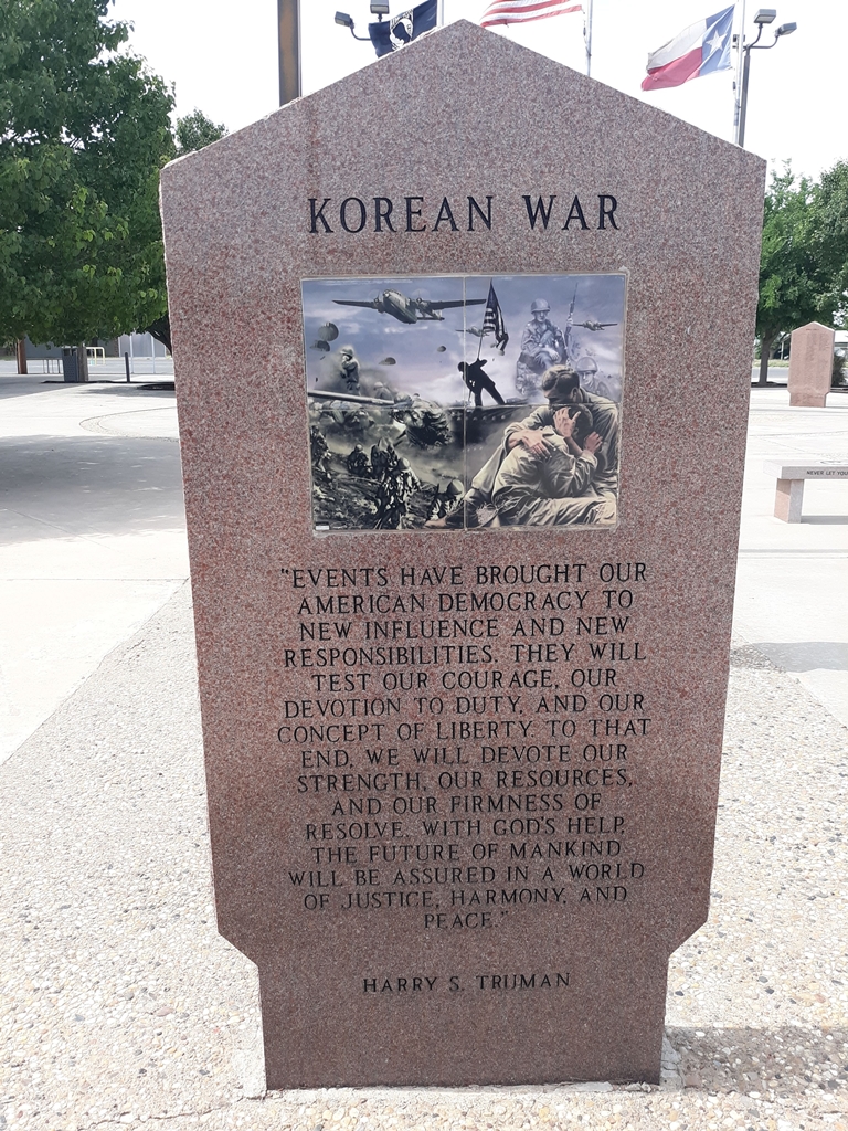 ANDREWS COUNTY VETERANS MEMORIAL STONE J