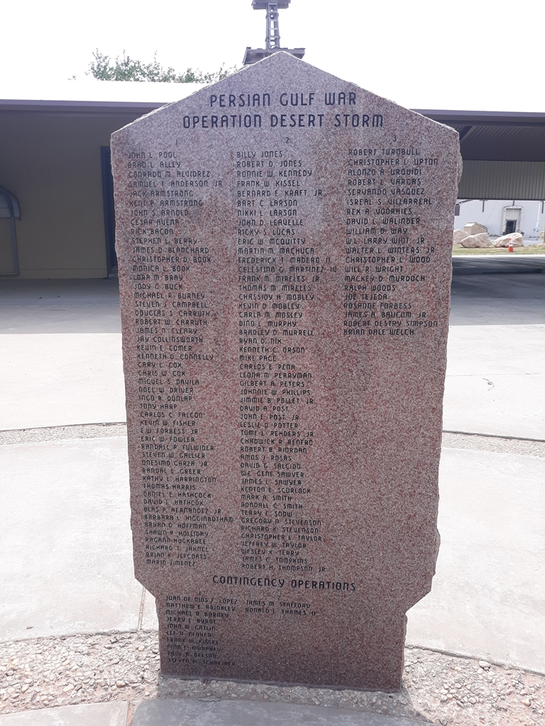 ANDREW COUNTY VETERANS MEMORIAL STONE G