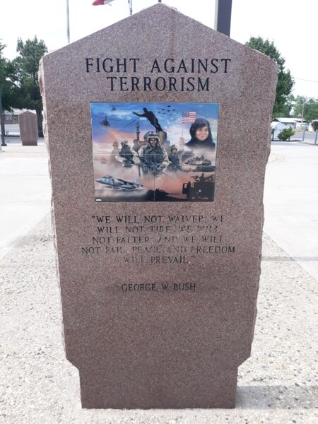 ANDREWS COUNTY VETERANS MEMORIAL STONE D