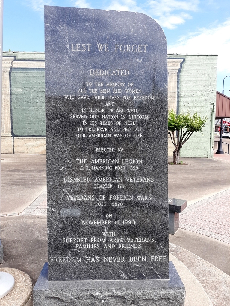 ATLANTA VETERANS MEMORIAL STONE A