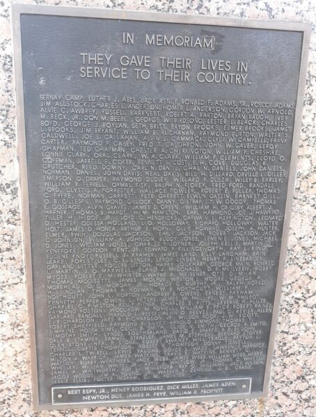 “SERVED WITH HONOR” WAR MEMORIAL PLAQUE C