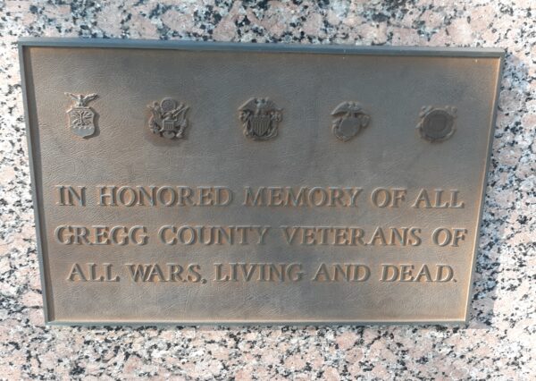 “SERVED WITH HONOR” WAR MEMORIAL PLAQUE B