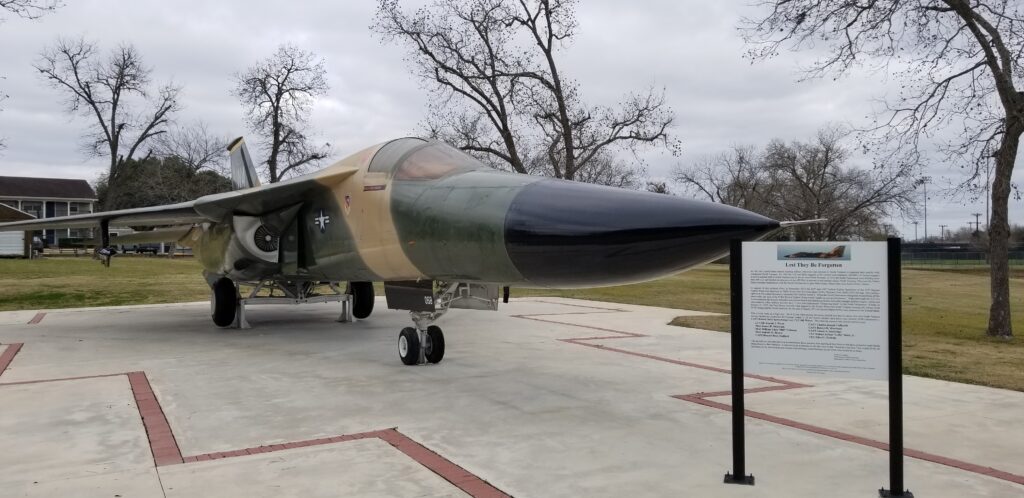 LEST THEY BE FORGOTTEN AND F111A MEMORIAL