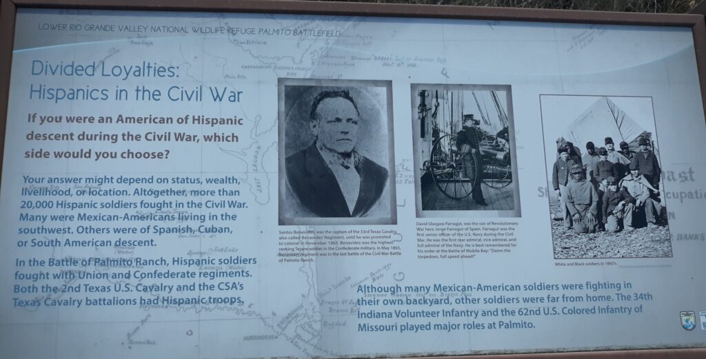 DIVIDED LOYALTIES: HISPANICS IN THE CIVIL WAR MEMORIAL PANEL