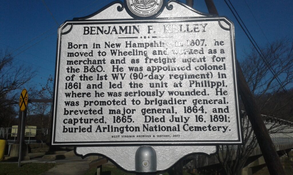 BENJAMIN F. KELLY WAR MEMORIAL MARKER