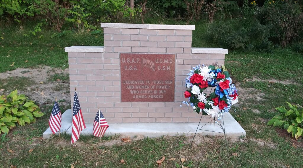 POIWER VETERANS MEMORIAL