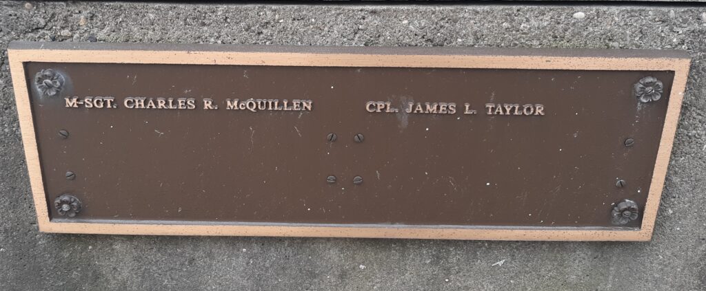 CEDAR GROVE VETERANS MEMORIAL PLAQUE B