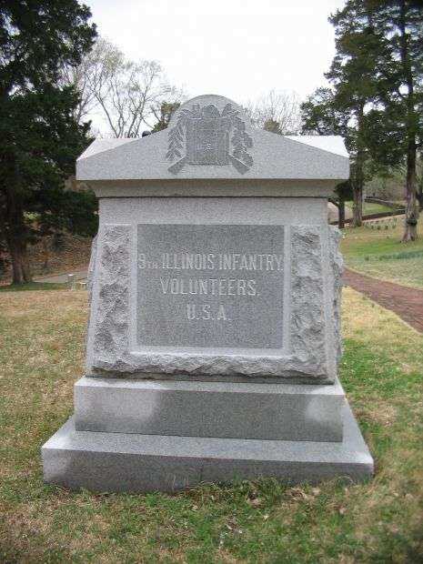 9TH ILLINOIS INFANTRY VOLUNTEERS MEMORIAL