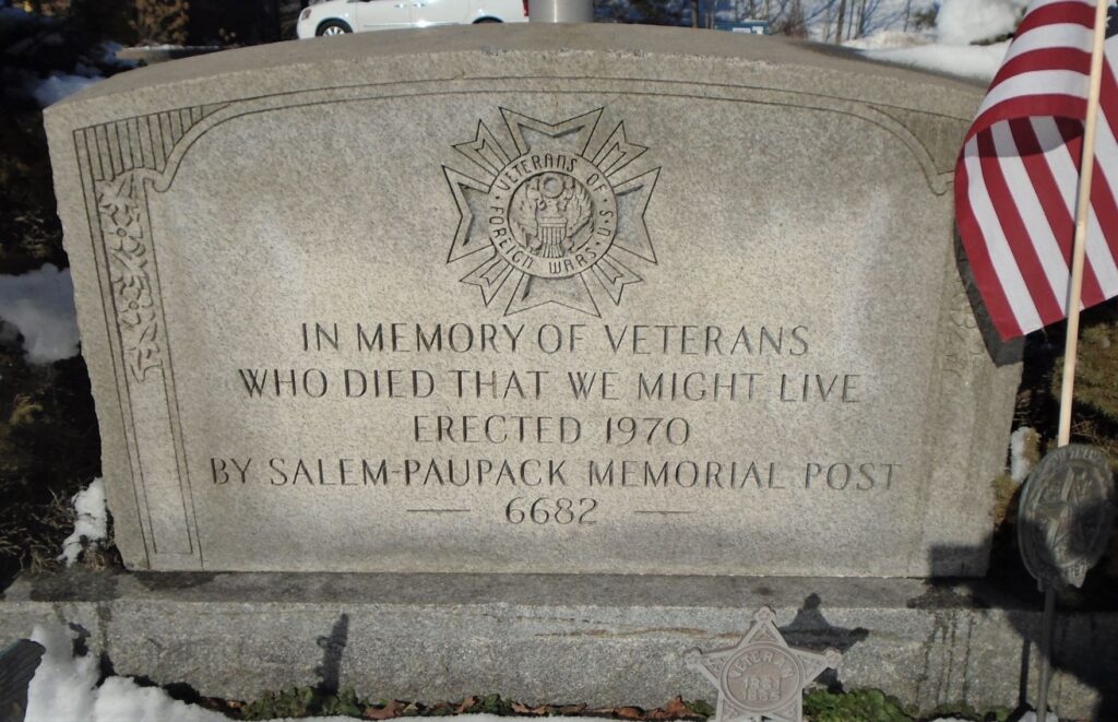 V.F.W. POST 6682 VETERANS MEMORIAL