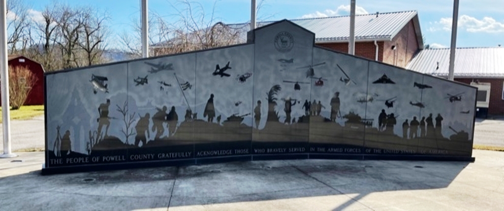 POWELL COUNTY VETERANS MEMORIAL MURAL
