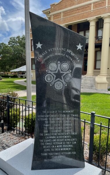 WOMEN IN UNIFORM WAR MEMORIAL SIDE B