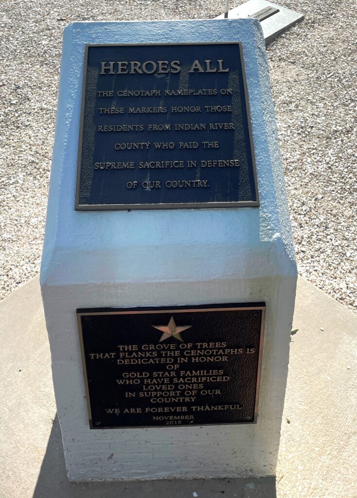 HEROES ALL WAR MEMORIAL CENOTAPH PLAQUE