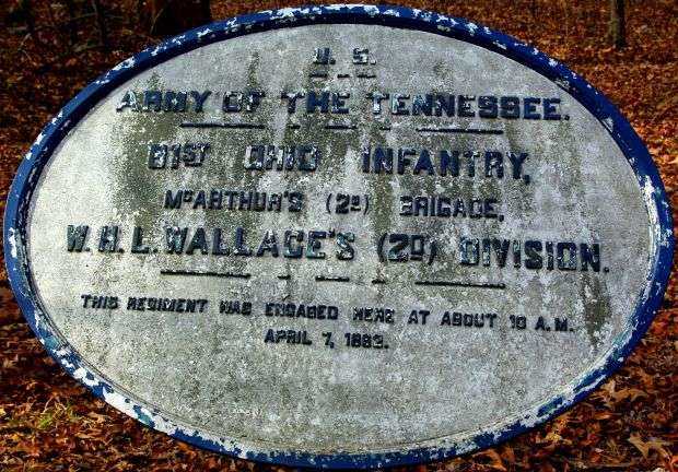 U.S. 81ST OHIO INFANTRY MEMORIAL PLAQUE II
