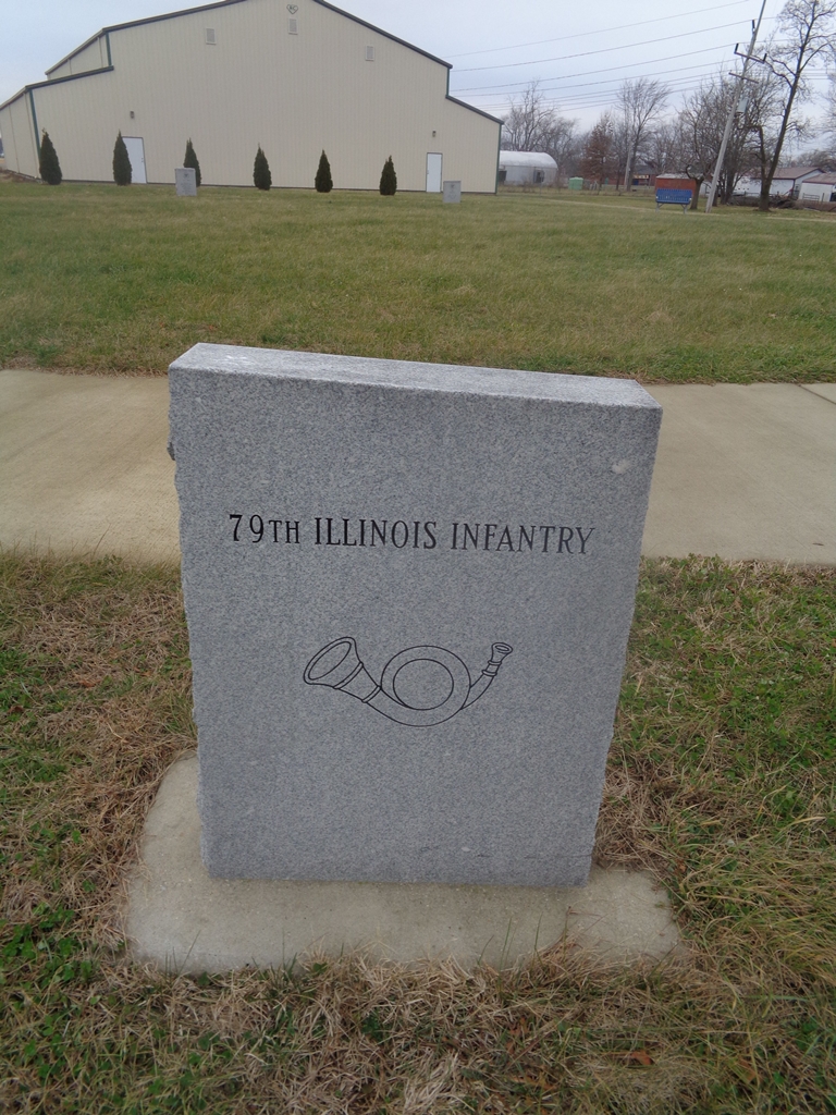 79TH ILLINOIS INFANTRY WAR MEMORIAL BACK
