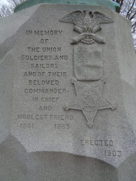 ABRAHAM LINCOLN GETTYSBURG ADDRESS MEMORIAL SIDE B
