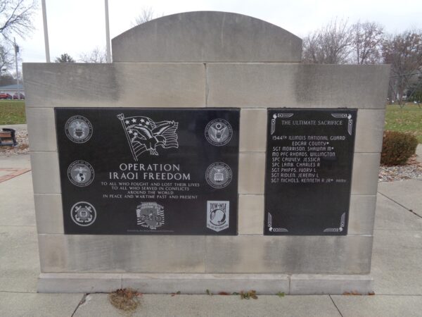 EDGAR COUNTY OPERATION IRAQI FREEDOM MEMORIAL