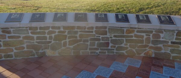 CITY OF HIGHLAND VETERANS MEMORIAL HONOR PLAQUE WALL B