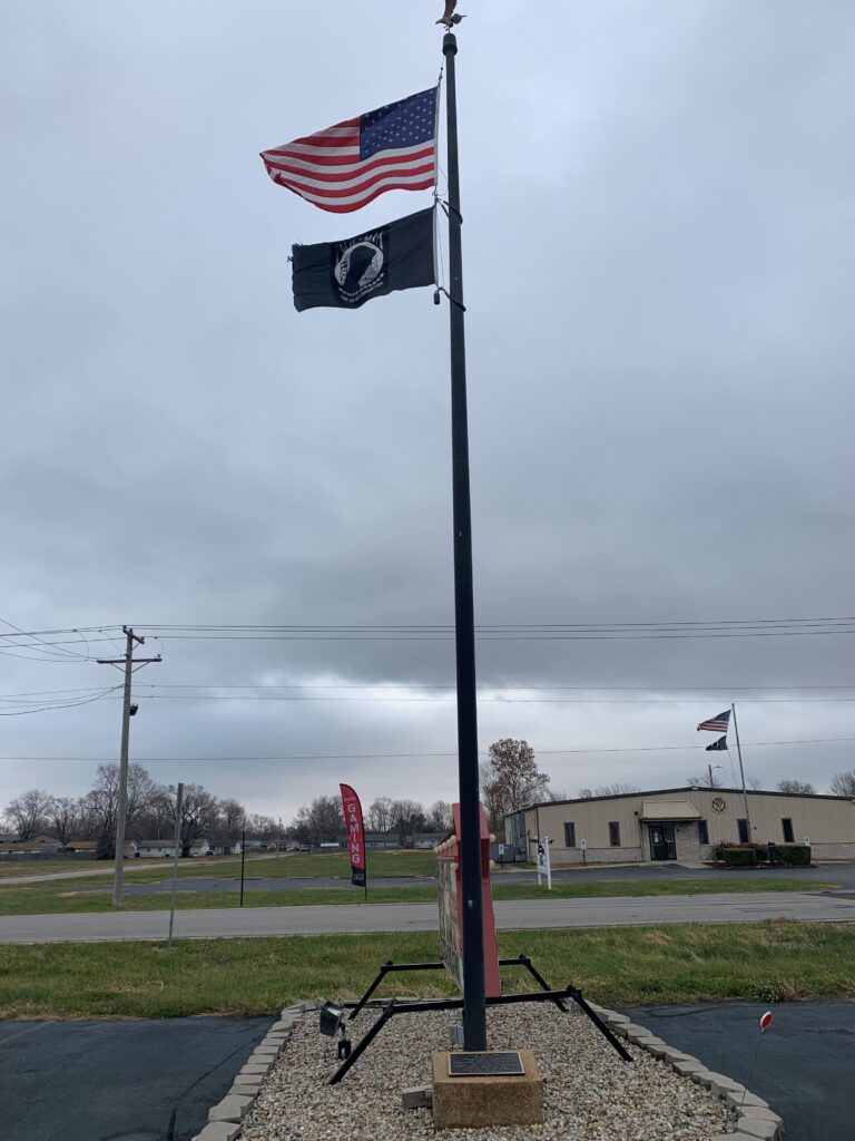 V.F.W. POST 1300 WAR MEMORIAL FLAGPOLE