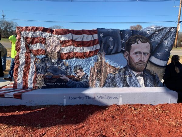 O FALLON FREEDOM ROCK VETERANS MEMORIAL FRONT