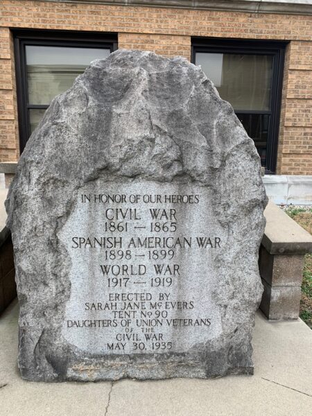 IN HONOR OF OUR HEROES WAR MEMORIAL