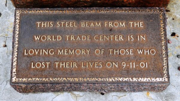 PHILLIPSBURG 9-11-01 MEMORIAL PLAQUE