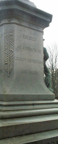 MERCER COUNTY SOLDIERS’ AND SAILORS’ CIVIL WAR MEMORIAL SIDE C