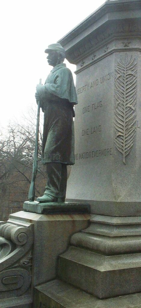 MERCER COUNTY SOLDIERS’ AND SAILORS’ CIVIL WAR MEMORIAL SIDE B