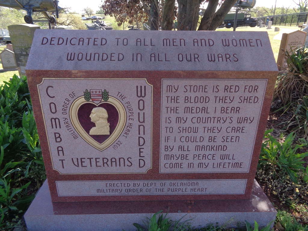 OKLAHOMA CITY COMBAT WOUNDED VETERANS MEMORIAL