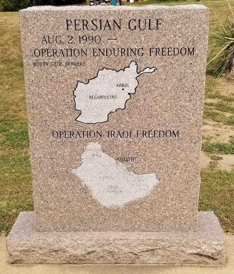 JOHNSTON COUNTY LEST WE FORGET MEMORIAL STONE A