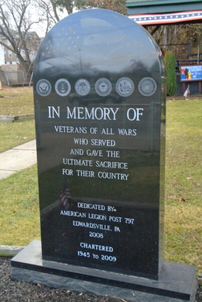 AMERICAN LEGION POST 797 WAR VETERANS MEMORIAL